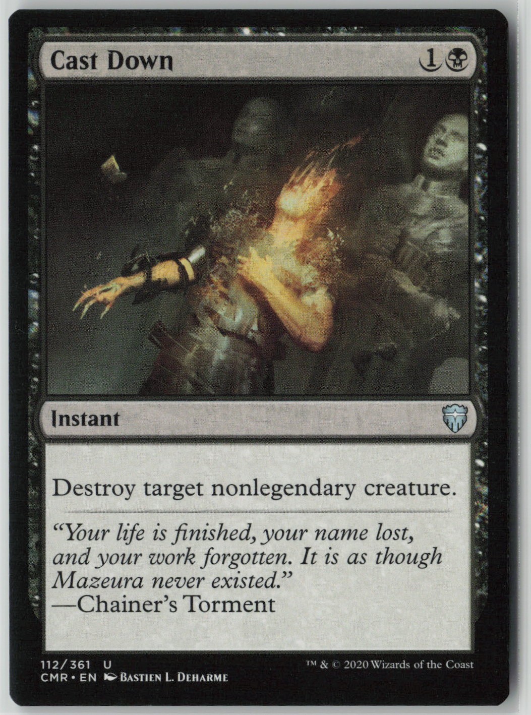 Cast Down Commander Legends 112 NM U