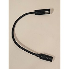 Littlite Gooseneck Task Light Black 3-Pin XLR Connector Flexible Console Lamp