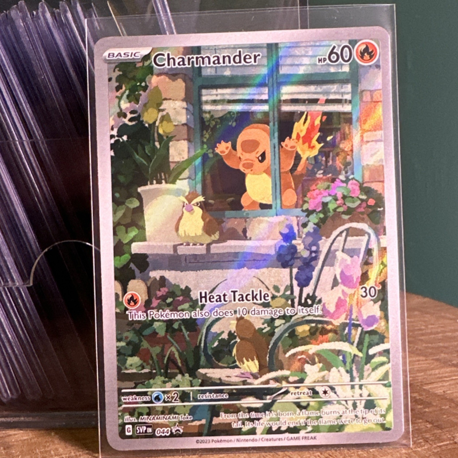 2023 Pokemon Scarlet & Violet Black Star Promos Charmander #044