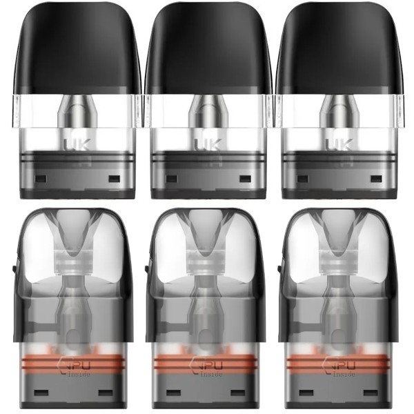 Geekvape Q Pods mit Coil Ersatzpods 2ml, 3ml - 0,4/0,6/0,8/1,2 Ohm - 3  Stck | eBay.de