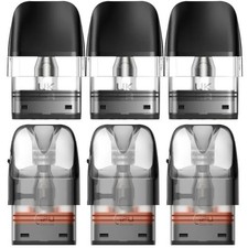 Geekvape Q Pods mit Coil Ersatzpods 2ml, 3ml - 0,4/0,6/0,8/1,2 Ohm - 3 St&uuml;ck