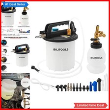 Air Brake Bleeder Kit 3l Pneumatic Vacuum Fluid Bleeding Tool 70-170 Psi With