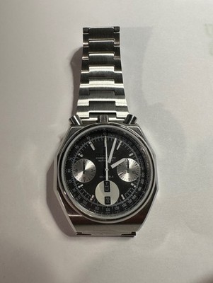 Citizen 8110 Octagonal Reverse Panda Bullhead Watch