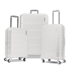AMERICAN TOURISTER STRATUM 2.0 EXPANDABLE HARDSIDE LUGGAGE 3-Piece Set - WHITE