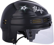 Thomas Harley Dallas Stars Autographed Black Mini Helmet