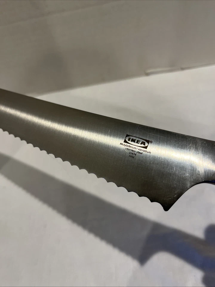 "Cuchillo para pan IKEA molibdeno/vanadio acero inoxidable 22676 1602 14,5""" Foto 4 de 4