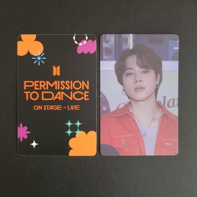タレントカード BTS PERMISSION TO DANCE TARGET exclusive BTS 'PERMISSION TO DANCE ON STAGE - LIVE' OFFICIAL TARGET