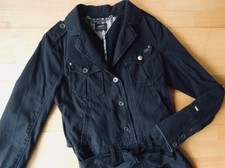 Hilfiger Damenmantel/ Jacke Gr.M Schwarz/Blau