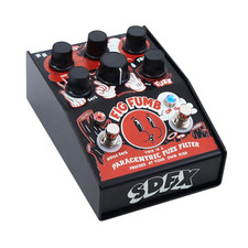 Stone Deaf : Fig Fumb Parametric Fuzz Pedal - Limited Edition Black/Red - NEW