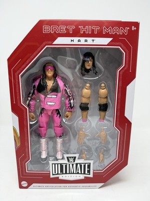 Mattel WWF WWE Ultimate Edition Bret Hit Man Hart Target Exclusive NEW Sealed