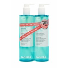 Facial Cleansing Gel Purify Essential Facial Cleansing Gel Sensilis 2 x 400 ml