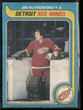 1979-80 O-Pee-Chee Jim Rutherford #122 Detroit Red Wings