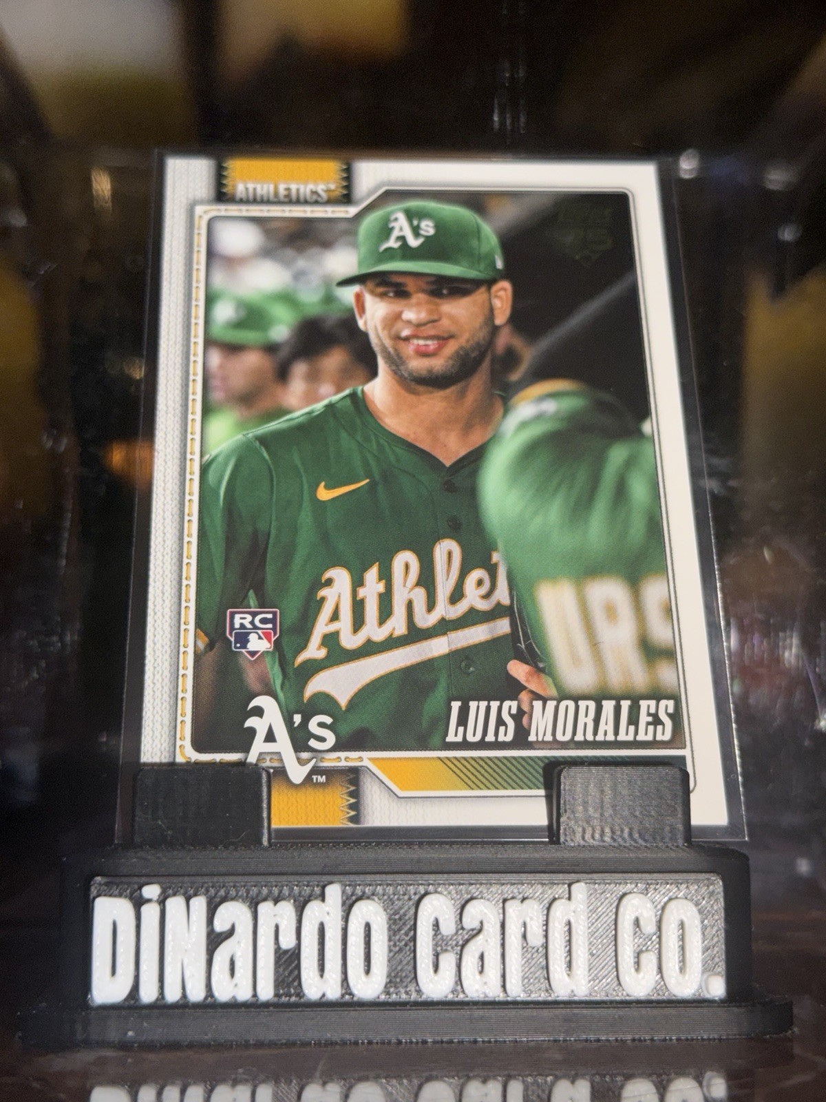 Topps Series 1 2026 Luis Morales Golden Mirror Variation Rookie #259 MLB