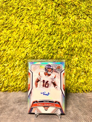 #ad Troy Franklin # Refractor Auto 2024 Topps Resurgence RRS TF BRONCOS $6.99