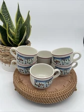 6 Villeroy & Boch Design Naif Christmas Mug Cup Coffee Tea