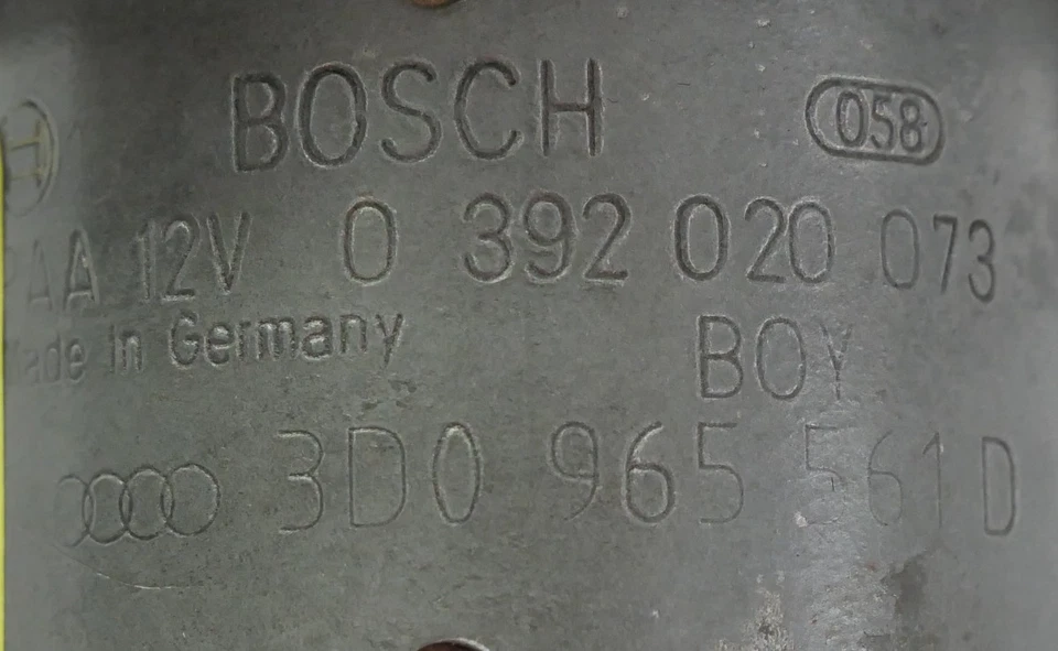 Auxiliary Coolant Pump Audi TT A3 Eos 2008 VW R32 MK5 3.2 VR6 OEM 3D0 965 561 D - Image 4 of 4