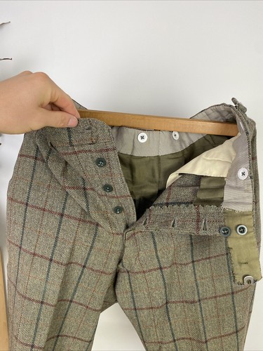 Cooling, Lawrence & Wells Savile Row (38S) Fully Bespoke TWEED Windowpane Suit - Picture 19 of 24