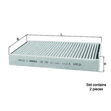 Innenraumfilter Pollenfilter für BMW 1-er F40 2-er F22 F45 Gran F44 F46 | 24267