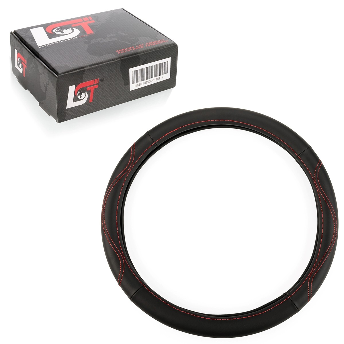 Steering Wheel Cover Ø 38X9Cm 15X3.5 Inches Anthracite For HONDA