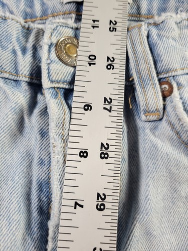Zara Womens Jeans Size 4 Lots Of Wear Button Fly - Picture 3 of 9