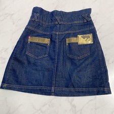 USED CHRISTIAN DIOR RARE DENIM SKIRT AUTHENTIC VERYGOOD
