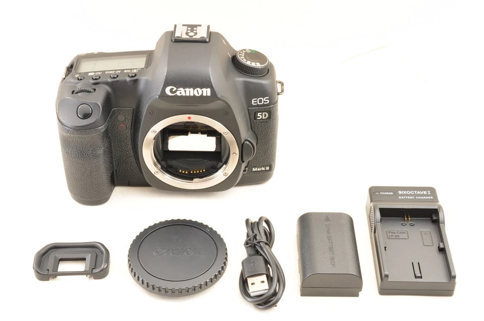 Cámara digital Canon EOS 5D Mark II 21,1 mega píxeles SLR DSLR *Excelente... - Imagen 2 de 4