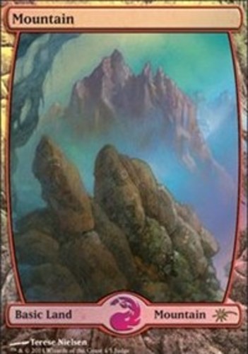 Judge Rewards Promos Mountain - Full Art - Foil DCI Judge Promo x1 NM-Mint, Engl