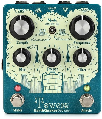 EarthQuaker Devices Towers Soundscape Generator Pedal