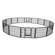 Pet Playpen Exercise Pen Dog fence Animal Kennel Cage Yard Travel Camping Wire