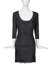 Amy Winehouse owned chic Dolce & Gabbana black satin dress, with provenance