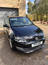 2011 1.4 Petrol Volkswagon Polo Manual 3dr Black