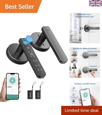 Zink Smart Türschloss mit APP-Steuerung und Alexa/Google Assistant Integration