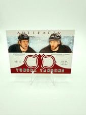 2012-13 Artifacts Tundra Tandems Dual Fight Straps 05/12 Pittsburgh Penguins