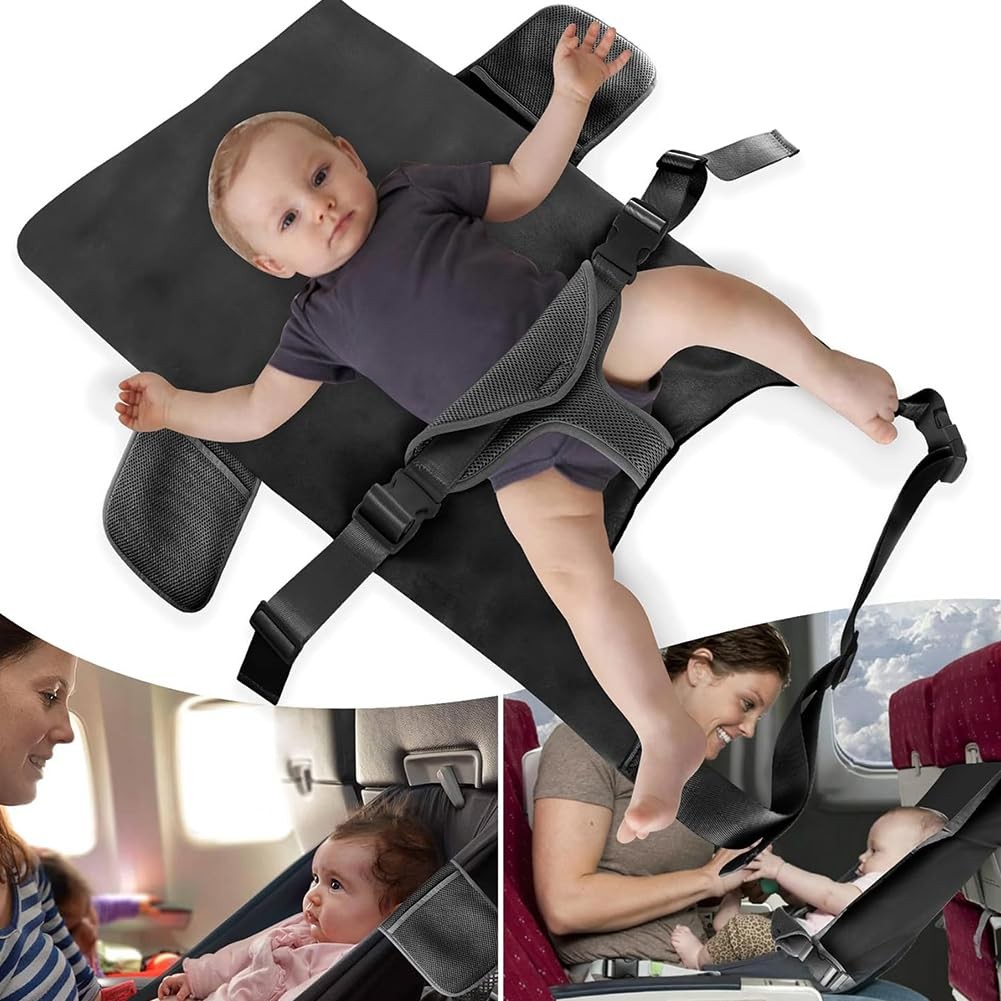 MEZHEN Lettino Viaggio Bambini per Aereo Culla da Viaggio Neonato Portatile foto 5