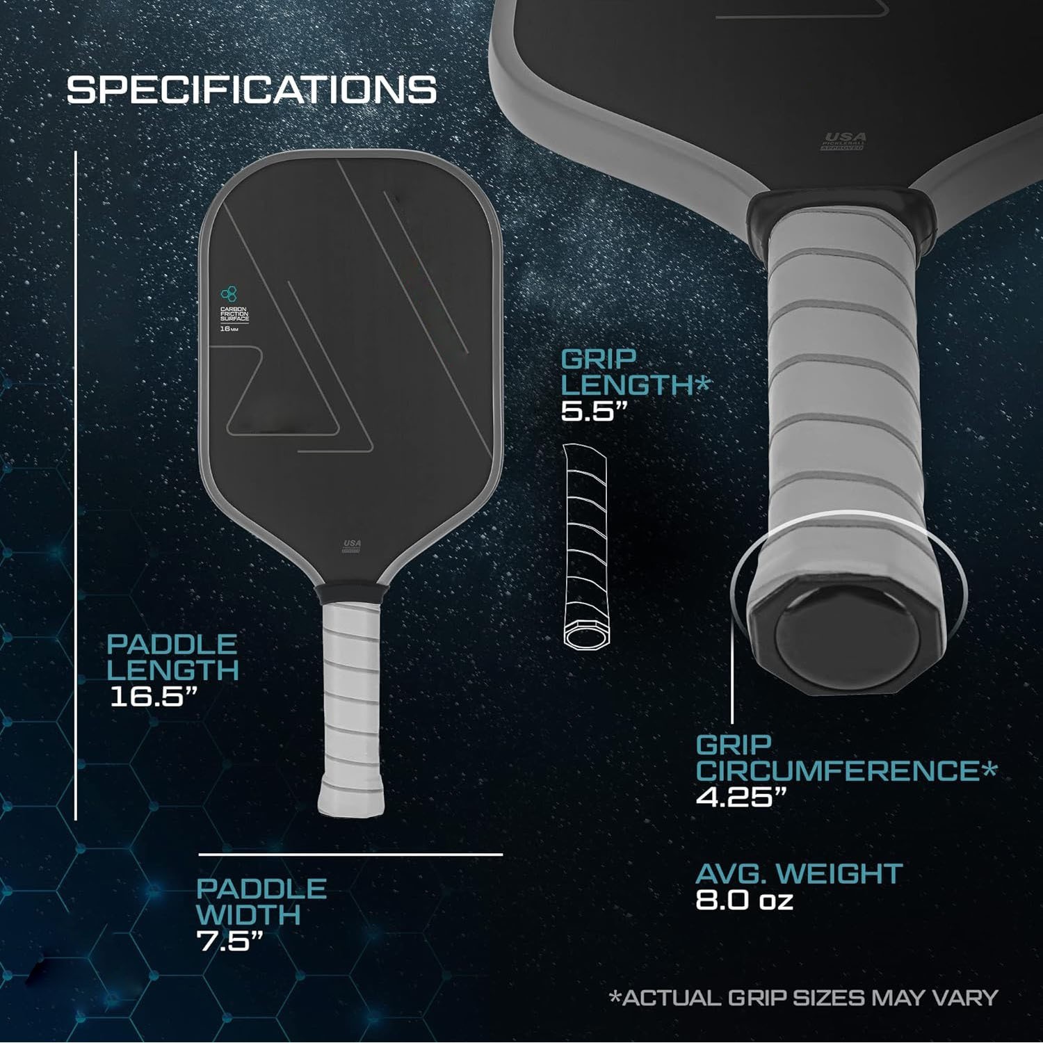 TORAY Perseus Series Premium Pickleball Paddles for Enhanced Performance