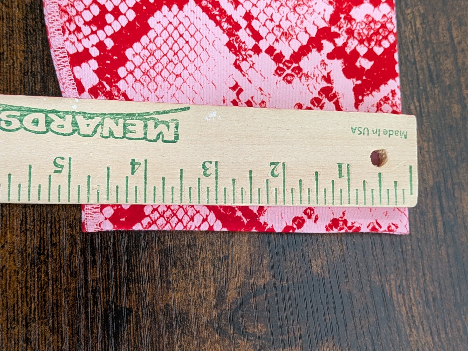 FABLETICS Red Pink Snake Python Define Powerhold … - image 4