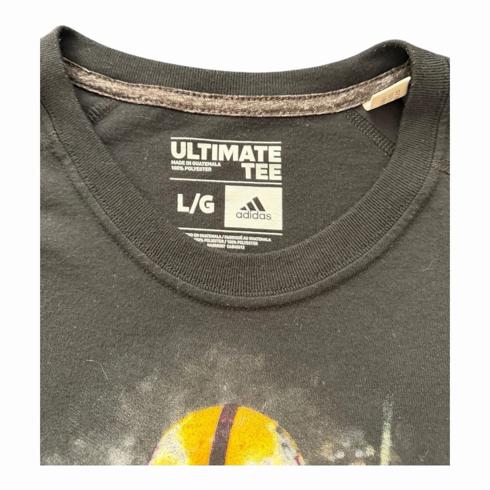 Adidas Pat Tillman PT42 Camiseta Hombre Grande Negra Arizona State Sun Devils NCAA Foto 2 de 4