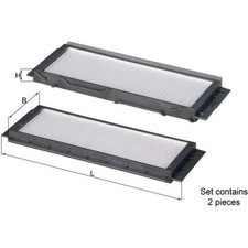 Knecht LA 501 S Filter Innenraumluft für MAZDA 3 BL Innenraumfilter