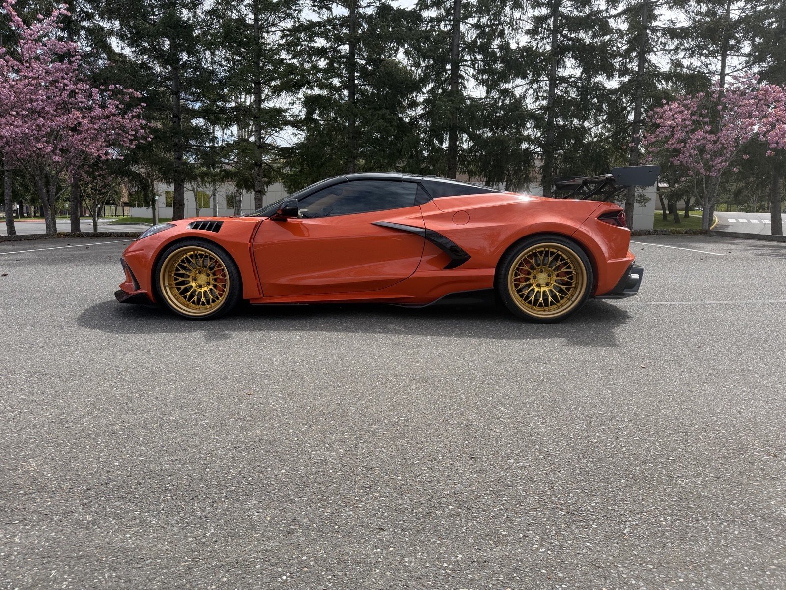 2021 Orange Chevrolet Corvette   | C8 Corvette Photo 5