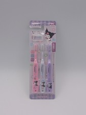 Sanrio Kuromi Toothbrush Pack of 3 from Japan USA Ship