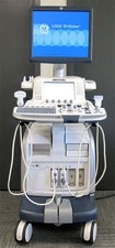 2012 GE LOGIQ E9 XDclear  R6 ULTRASOUND SYSTEM WITH 2 TRANSDUCER C1-6, 9L