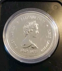 1977 $1 Silver Jubilee Elizabeth II Silver Dollar Canadian Commemorative Coin