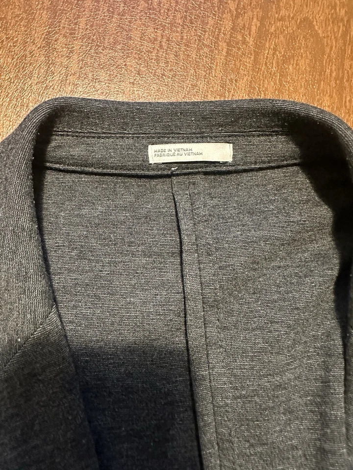 Blazer Nordstrom Rack Hombre Gris Tejido Talla L - Ajuste Moderno, Excelente Estado Foto 2 de 4