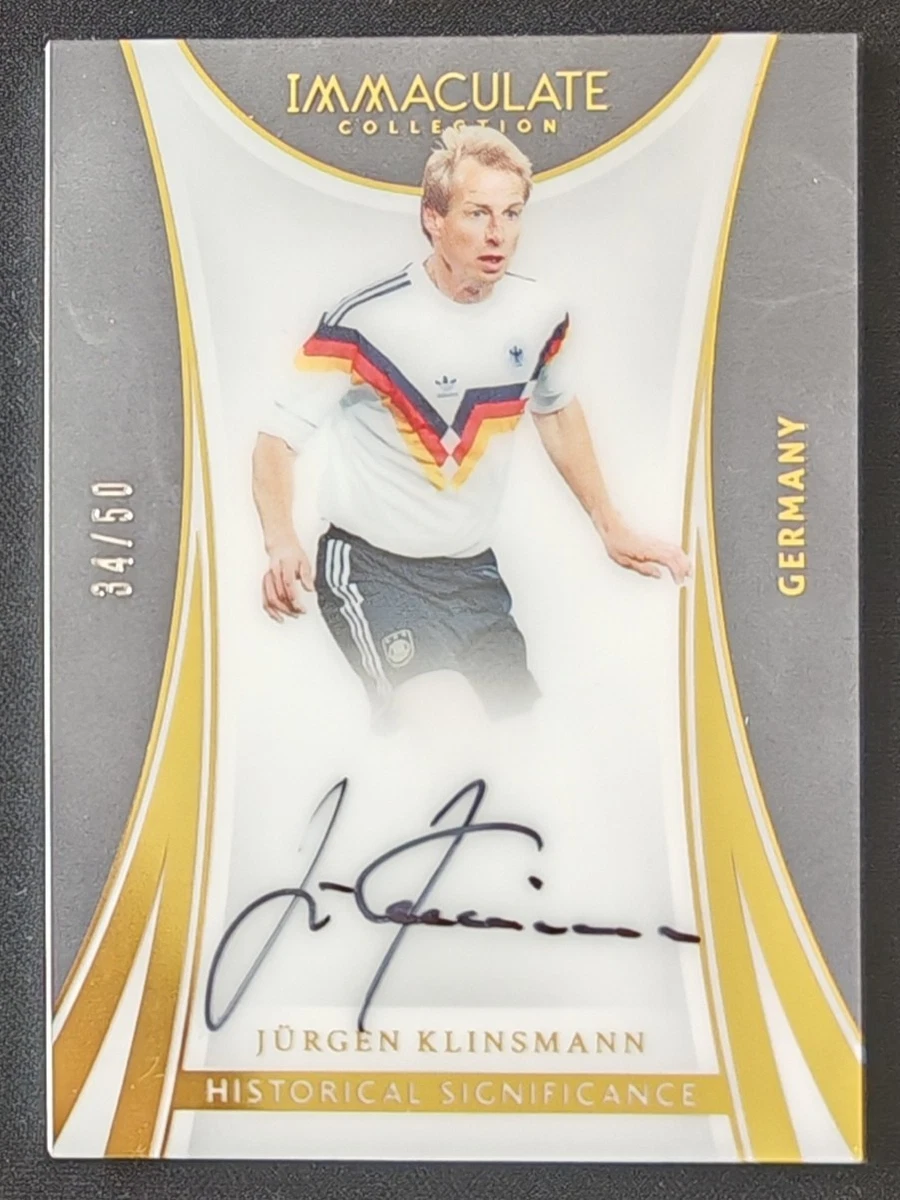 Jurgen Klinsmann Trading Cards Just Listed 2026