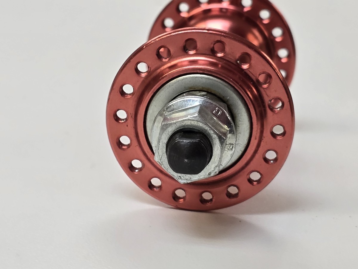 1980s Suntour Front Hub Low Flange Red 36H Old School BMX | eBay