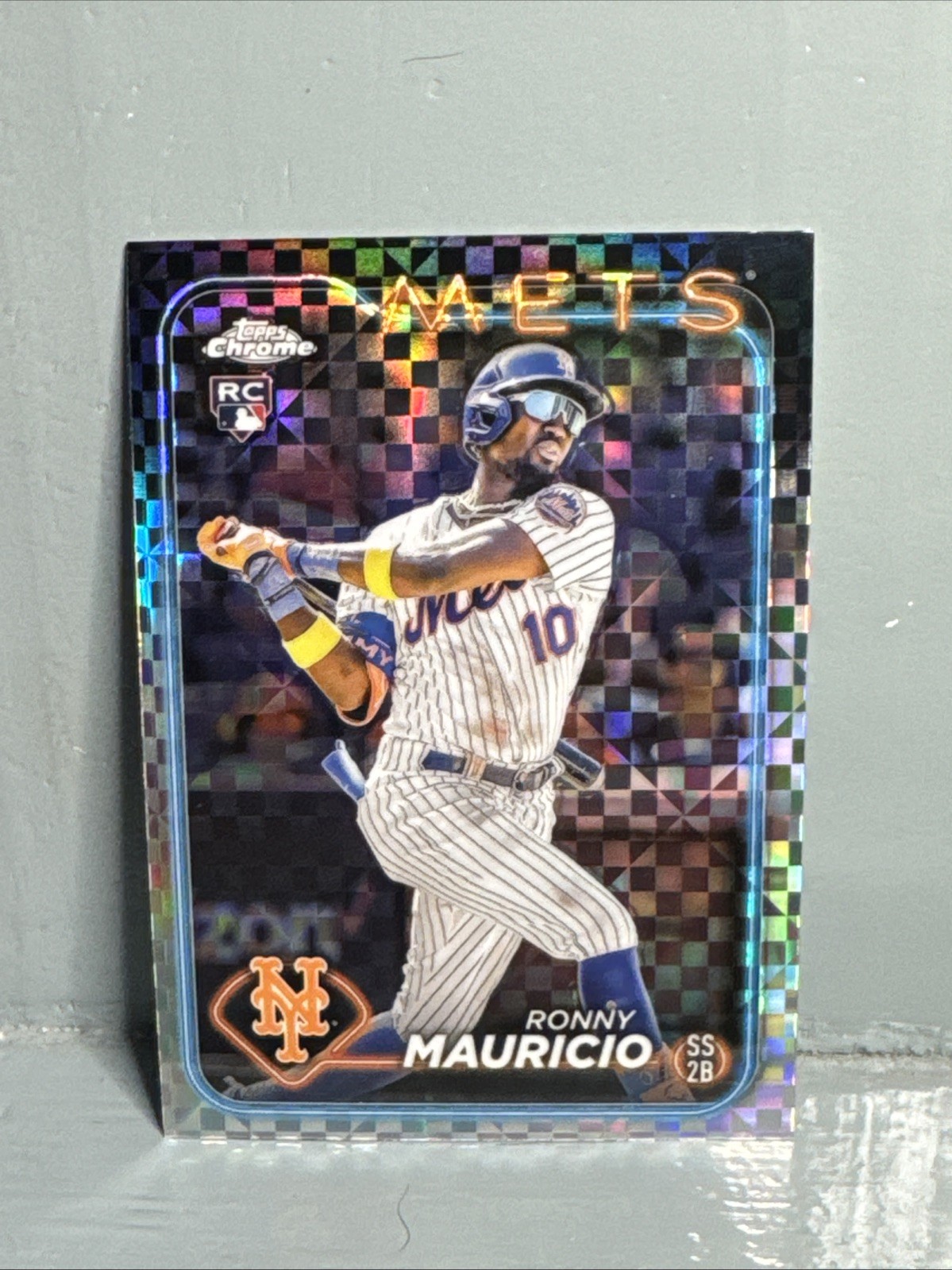 2024 Topps Chrome - Ronny Mauricio #28 X-Fractor (RC)