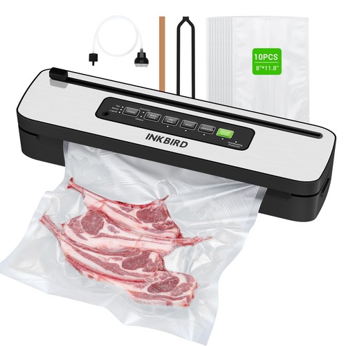 Vacuum Sealer Machine, Powerful 130W High Power with Liquid/Moist/Dry 6-Food ...