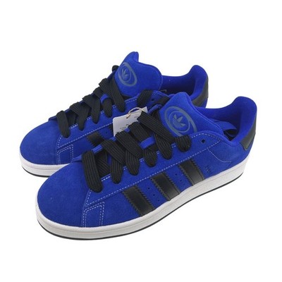 Adidas Campus 00s Mens Size 10 Royal Blue Black JQ6044 Suede Skate Sneakers