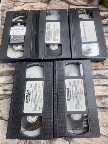 Vintage Batman VHS Movies Set Of 8 - Picture 4 of 9