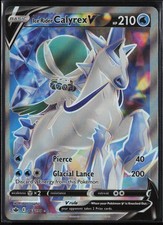 Ice Rider Calyrex V 163/198 Ultra Rare Chilling Reign Pokemon Holo Near Mint on eBay
